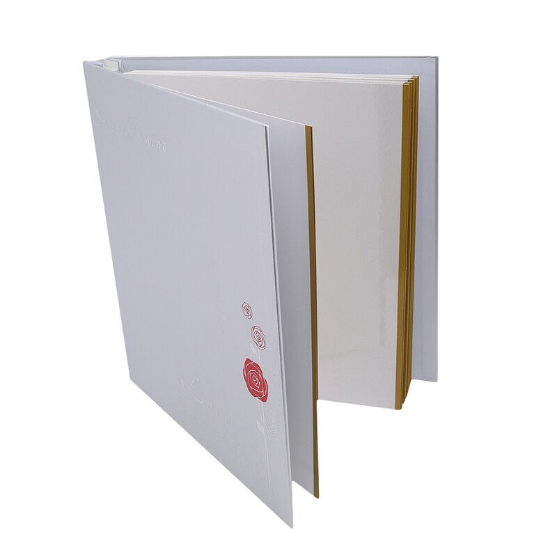 Duży 10w Scrapbooking album fotograficzny Wykonany ręcznie DIY twardy papier zdjęcie ślubne album pamięć albumy ze zdjęciami: srebro