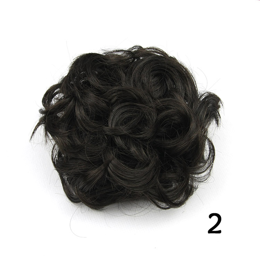 Soowee syntetisk høy krøllete klips i hår chignon hår bolle smultringrulle snøring hårstykker hårtilbehør hodeplagg hårbånd