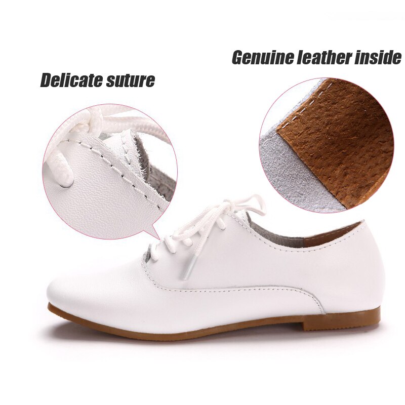 Brand Vrouwen Flats Lace Up Casual Oxfords Ballerina Vrouwelijke Casual Schoenen Mocassins Wit Schoenen Lu7 35