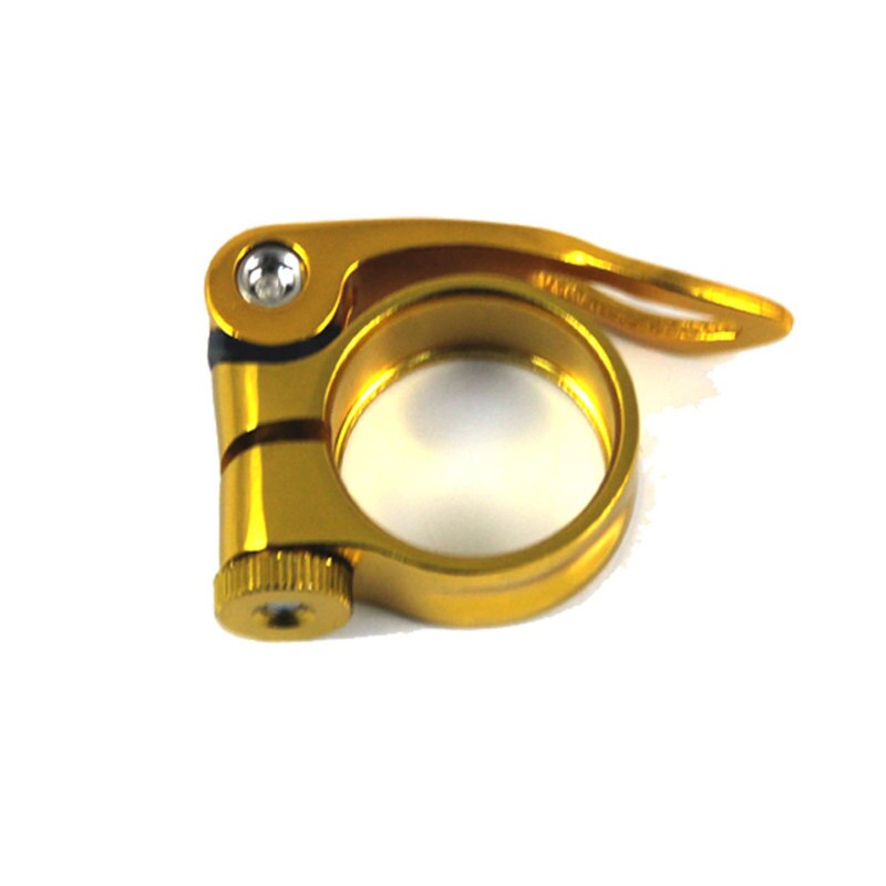 Aluminium Zadelpenklem Quick 31.8 Mm Mtb Fiets Fietsen Zadel Zadelpenklem Quick Release Onderdelen Voor Fietsen 6