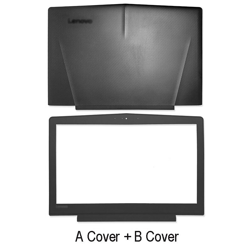 Cubierta trasera LCD para ordenador portátil Lenovo Legion Y520, R720, Y520-15, R720, Y520-15IKB, 15 R720-15IKB, bisel frontal, bisagras, reposamanos, carcasa inferior: AB Cover