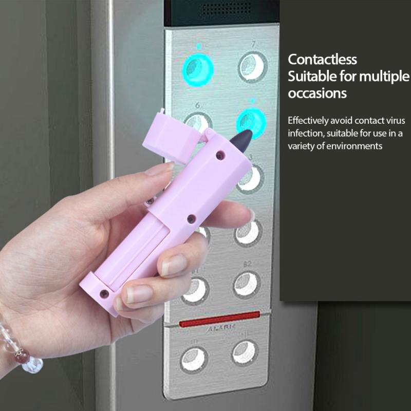 1 ud. Herramienta para abrir puertas sin tocar, abrir puertas, abrir puertas, ascensor, abrir puertas sin contacto, llave sin contacto, sin tecla táctil, herramientas de cocina