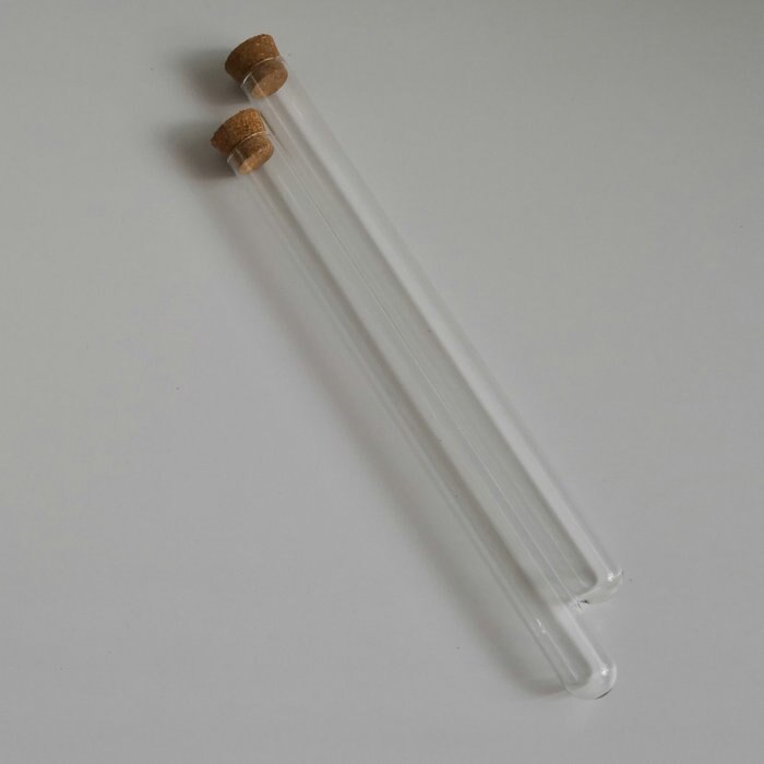 10Pcs 15x180mm Clear Glass Test Tube With Cork U-shaped Bottom Long Transparent Test Tube Lab Supplies Glassware Chemical