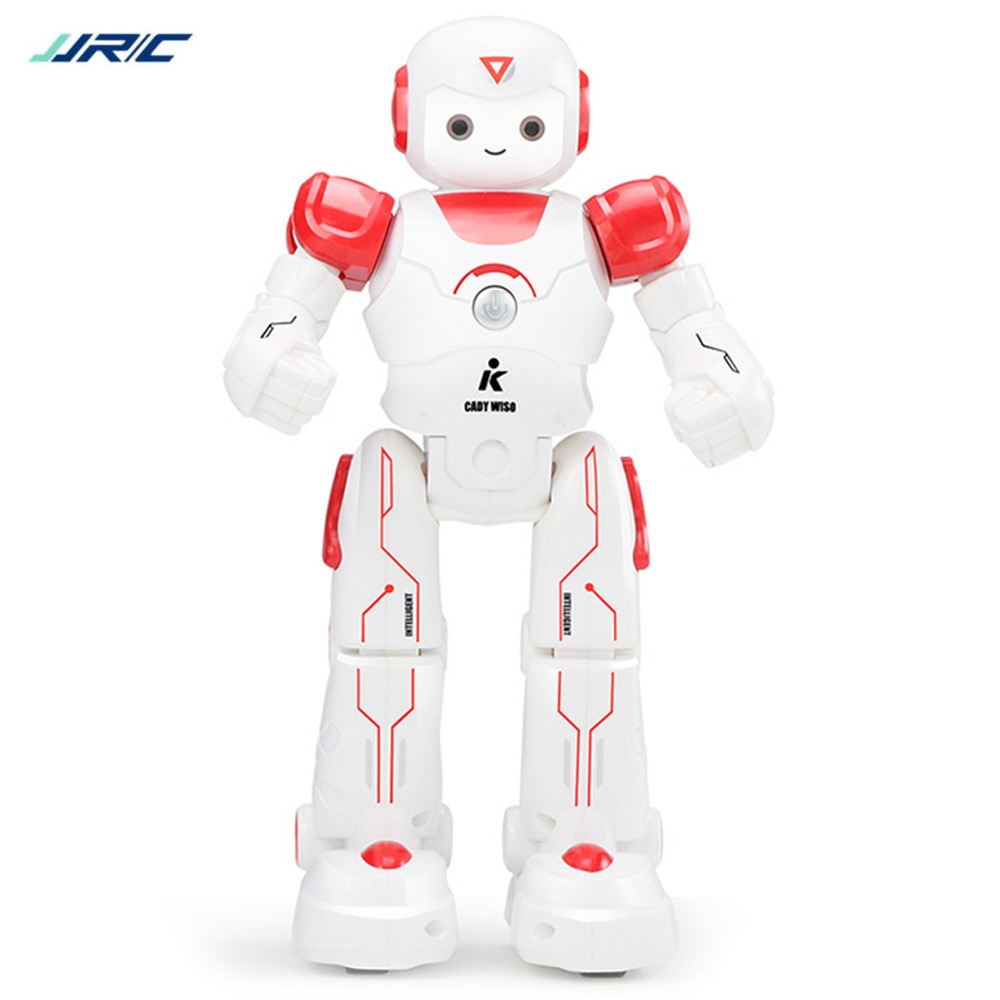 Original JJRC R12 Cady Wiso RC Robot Remote Control ABS Material Smart Robots with LED Lights