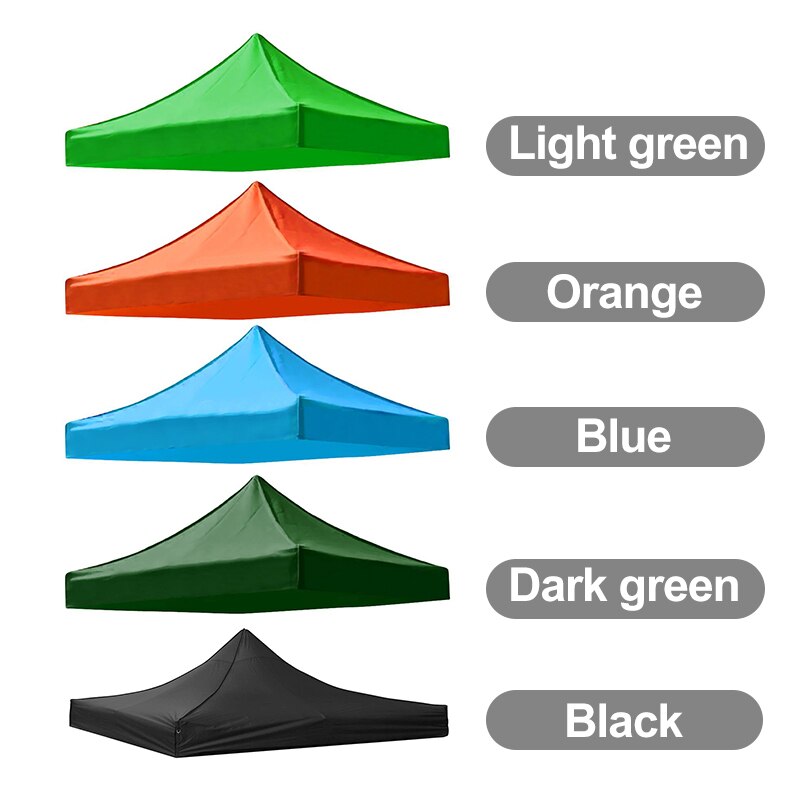 Gazebo tente soleil ombre tissu extérieur Patio étanche soleil ombre voile plage balcon jardin auvent chapiteau marché tente ombre couverture