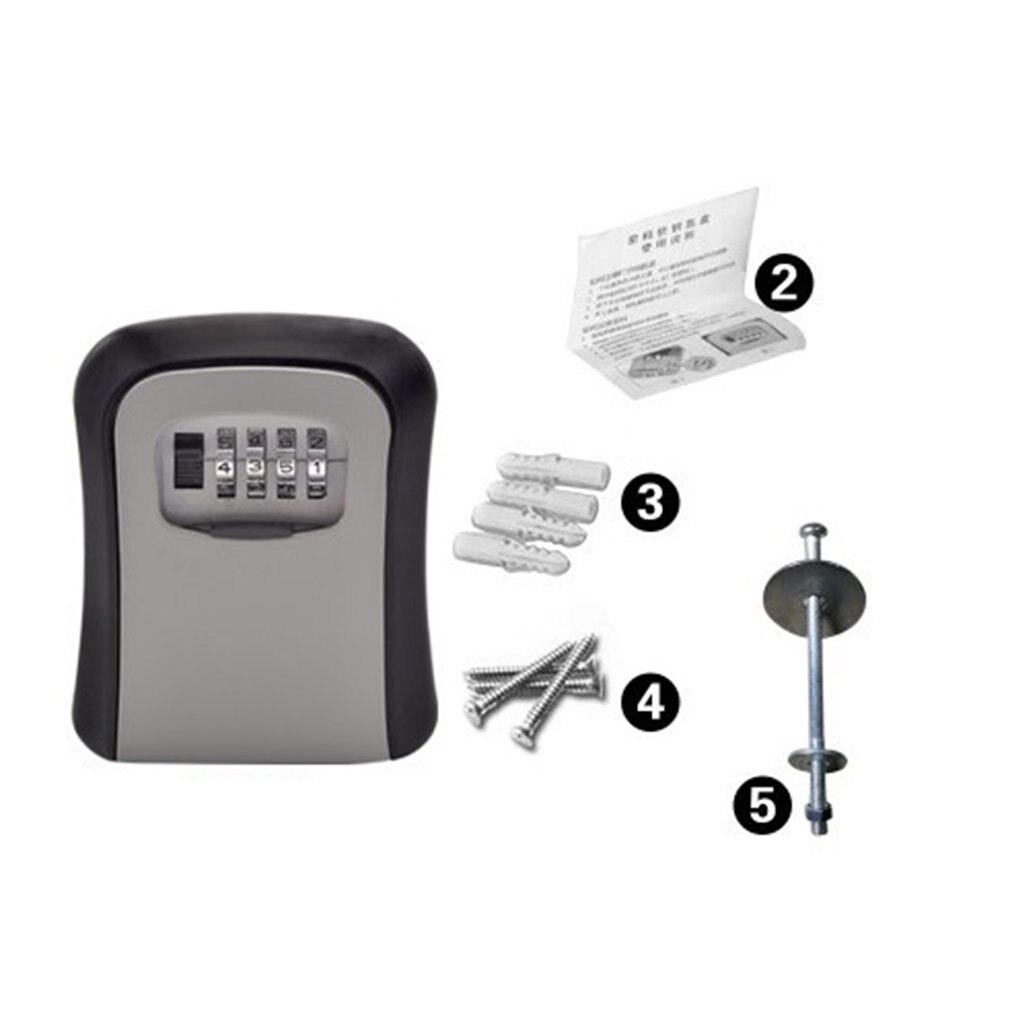 Key Repair Password Box Wall-Mounted Anti-Smashing... – Grandado