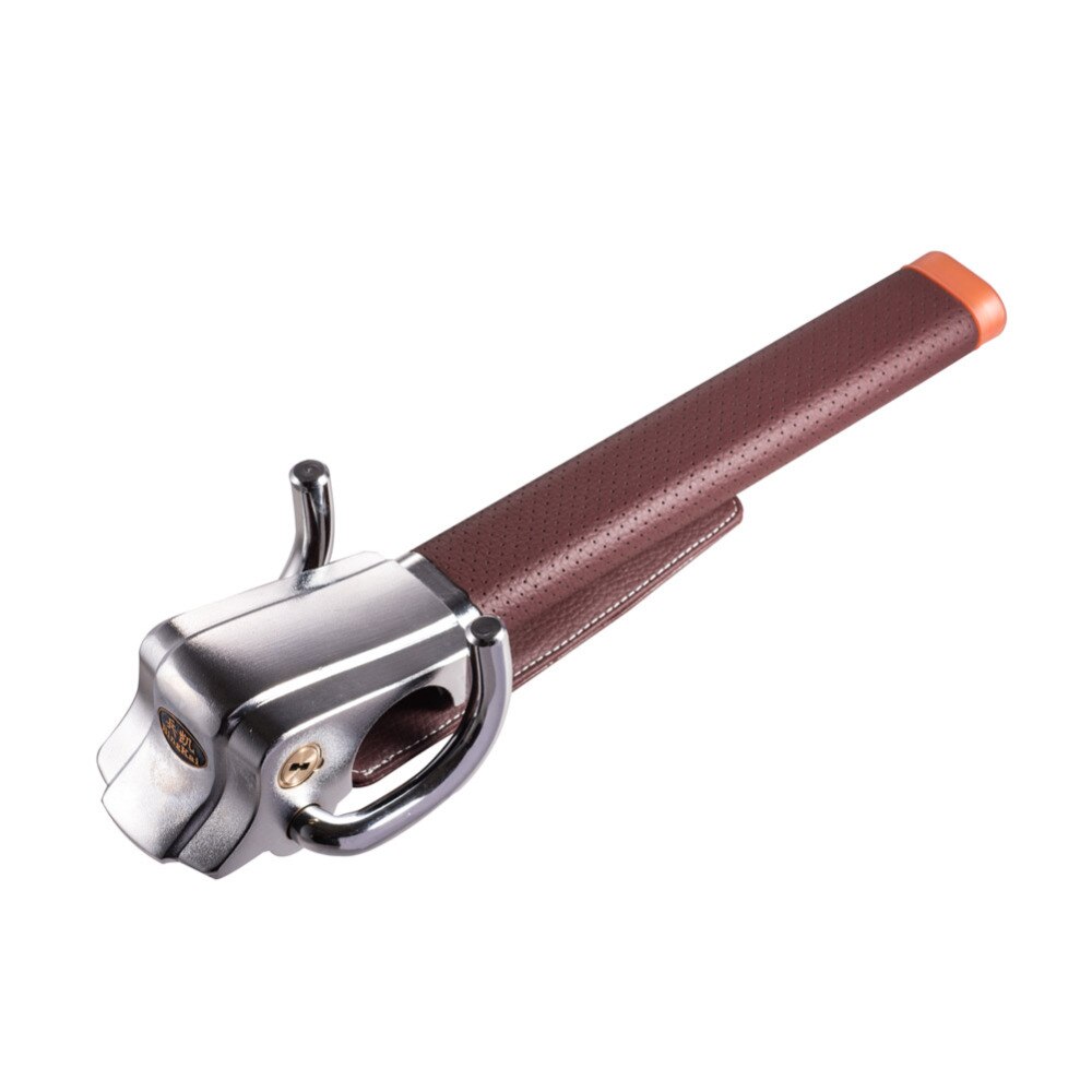 Universal Foldable Car Steering Wheel Lock Anti-theft Three-direction Airbag Lock good with 2 Keys