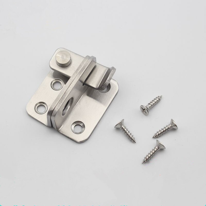 Security Stainless Steel Door Window Latch Lock with Screw DIY security door bolts Latches buckles Bolts