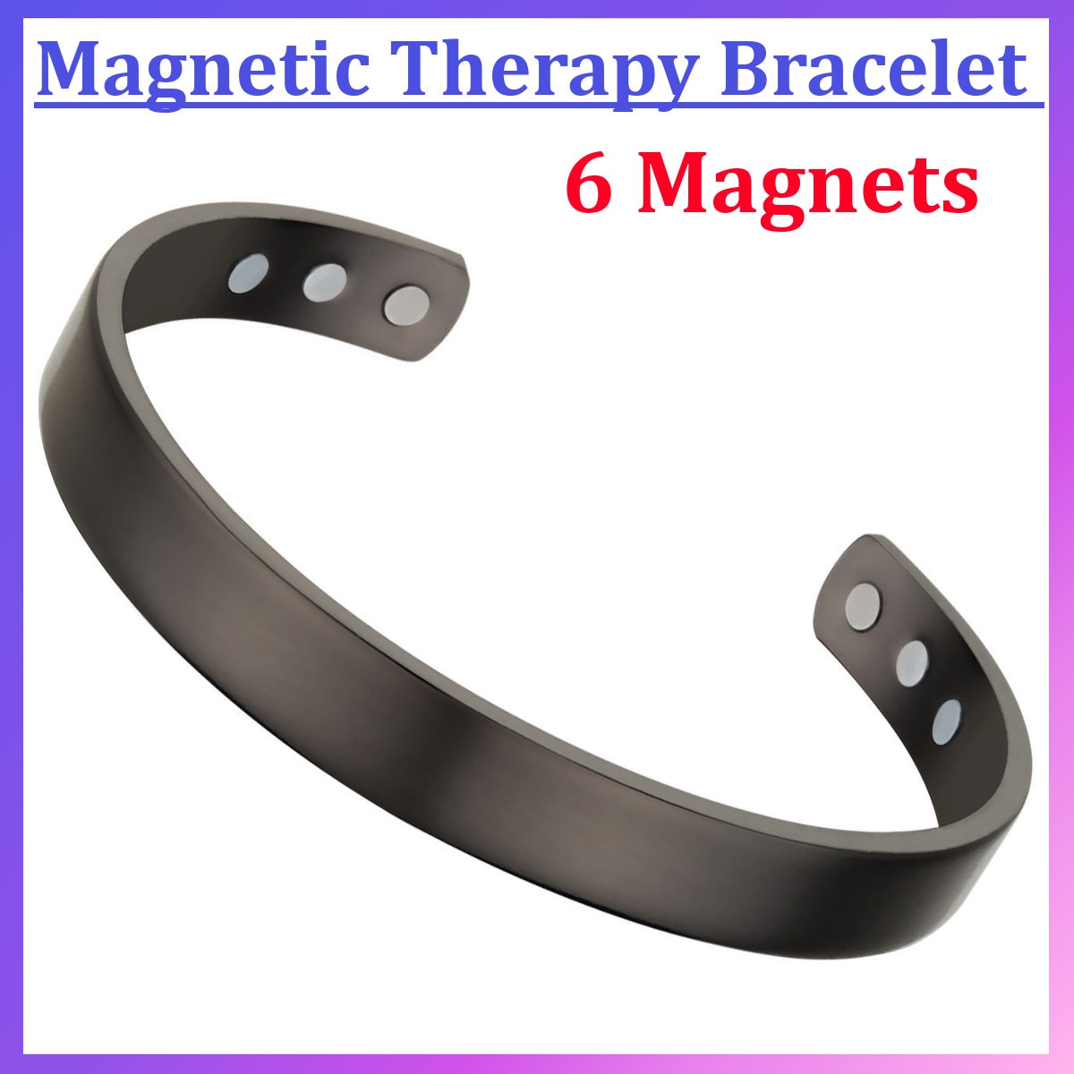 Magnetische Koperen Armband Healing Bio Therapie Artritis Pijn Bangle Manchet Magnetische therapie Armband Voor Vrouwen
