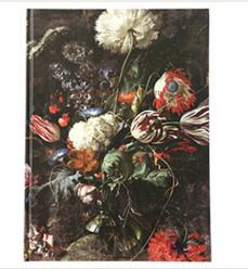 dibujo de bocetos en blanco, pintura de 50 páginas, 100 hojas, precioso cuaderno de papel, libro de bocetos, suministros para oficina y escuela,: Flower painting