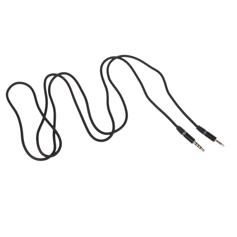 3.5mm to 2.5mm lydkabler 3.5mm trrs-jack hann  to 2.5mm trrs-jack hann stereolyd mikrofon aux-kabel ekstra lydkabel