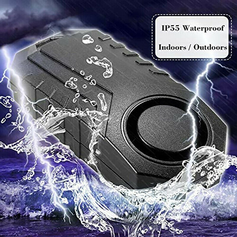 Waterproof Motorcycle Bike Anti-Theft Alarm Wireless Remote Control Bicycle Security Alarm 150dB Electric Car Alarm