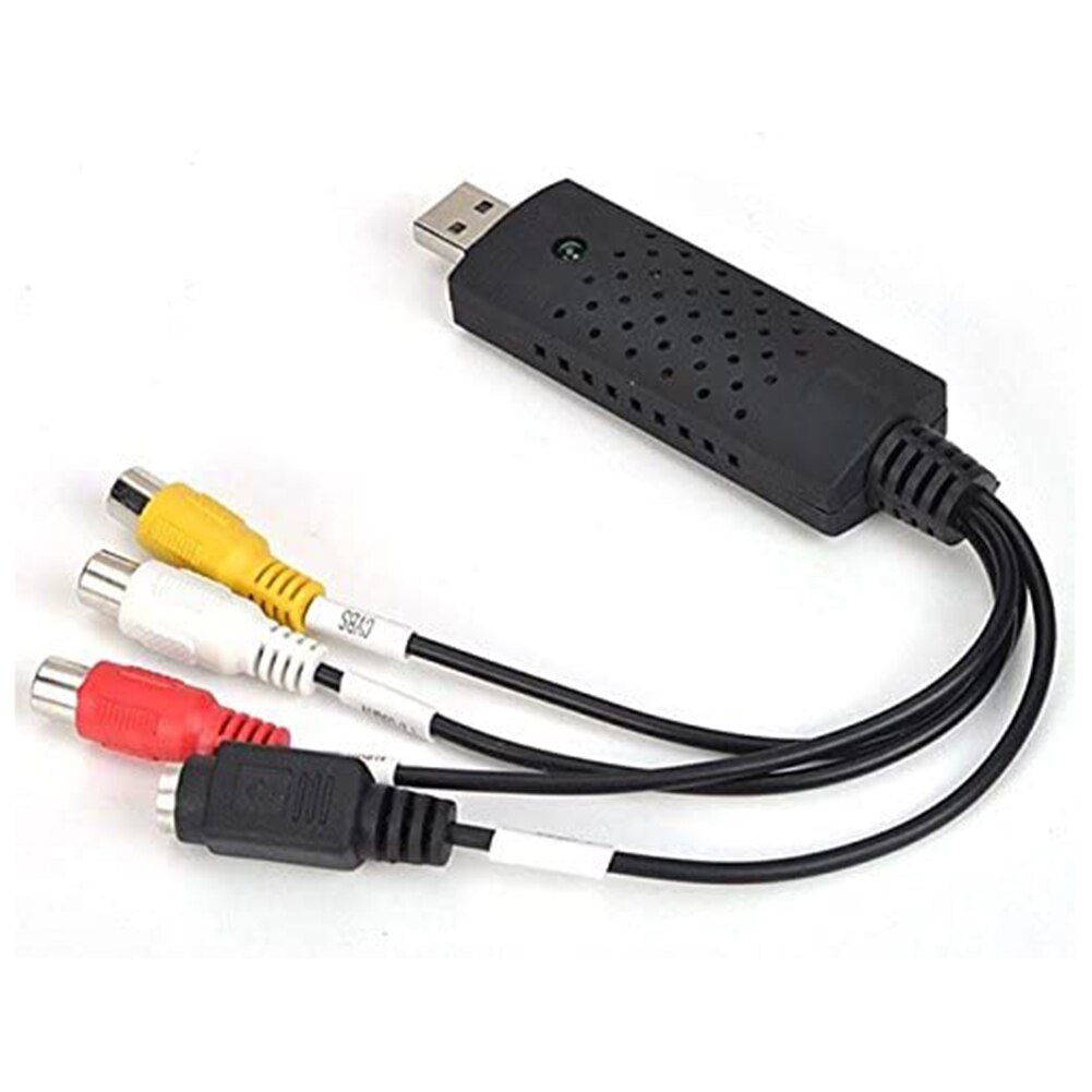 Sintonizzatore Video Box Grabber compatibile 1 canale USB 2.0 scheda di acquisizione Video videoregistratore VHS a adattatore Audio digitale NTSC PAL