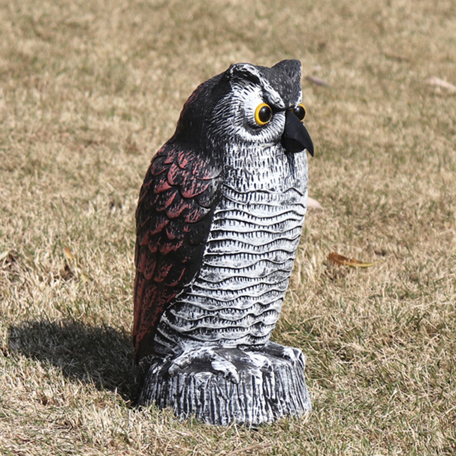 Tuin Uil Decoy Vogel Scarer Uil Vogelverschrikker Outdoor Gazon Ornament Simulatie Uil Ornamenten Tuin Decoratie Vogelverschrikker