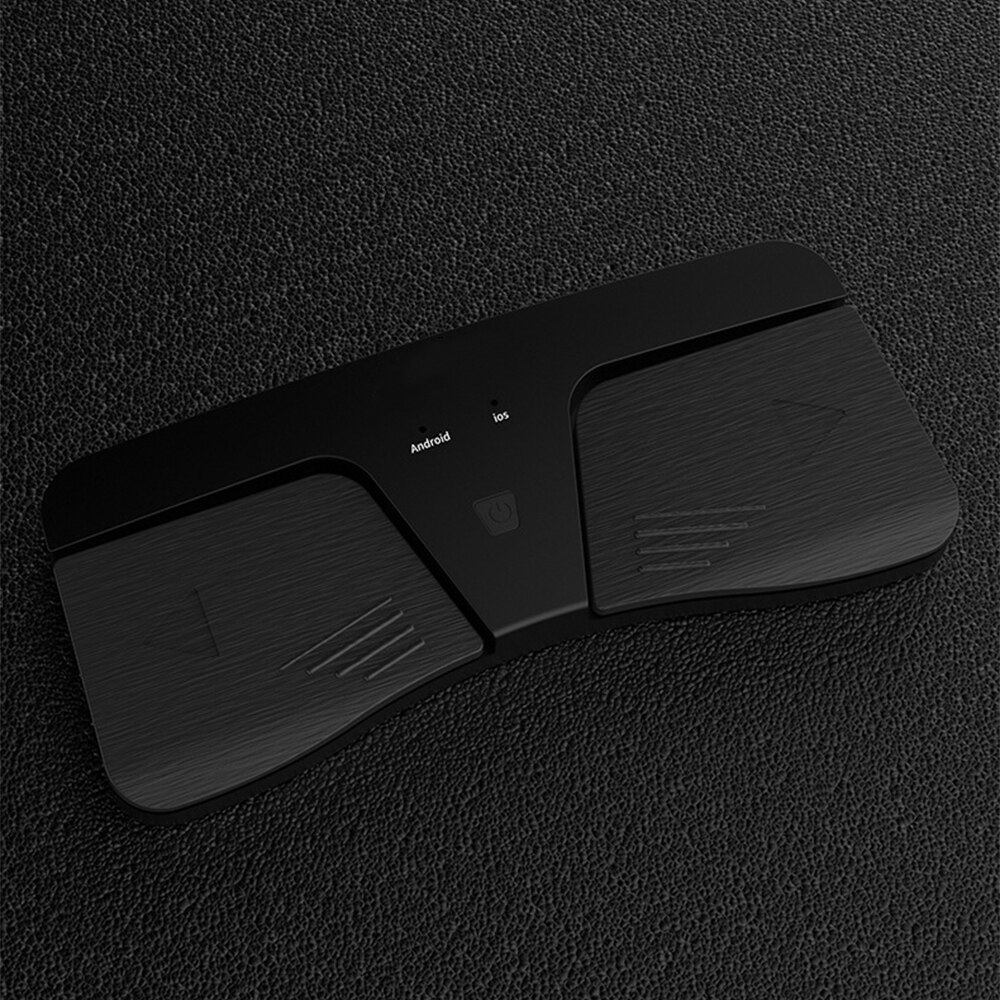 Wireless Page Turner Pedal Bluetooth Page Turner Wireless Turning Pedal Remote Foot Control Compatible With iOS/Android