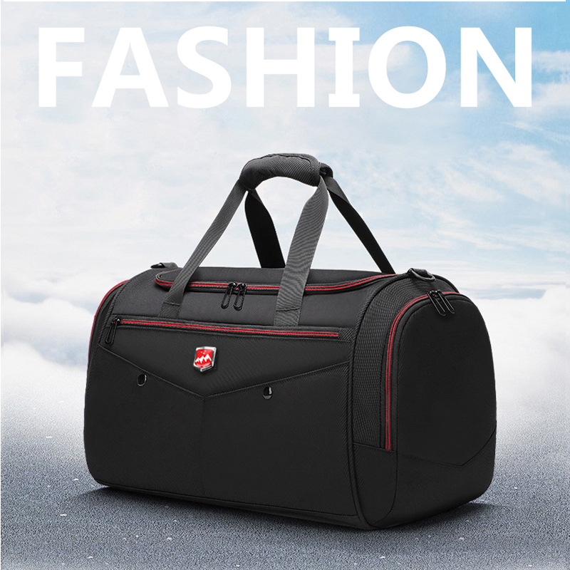 Nuovo Multifunzione Borsa da Viaggio di Affari Impermeabile Duffle Bag per Il Viaggio di Stoccaggio Borse Bagaglio a Mano con Il Pattino Del Sacchetto Tasche Multiple