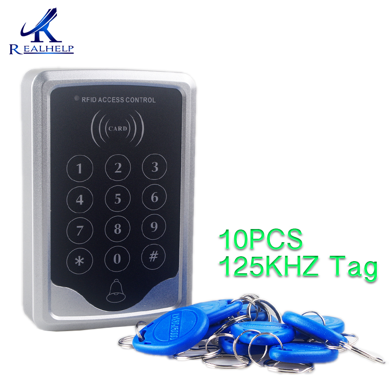 Swipe Card System Cheap Simple Standalone Access Single Door Proximity Reader RFID Keypad Access Control for Door 1000Users