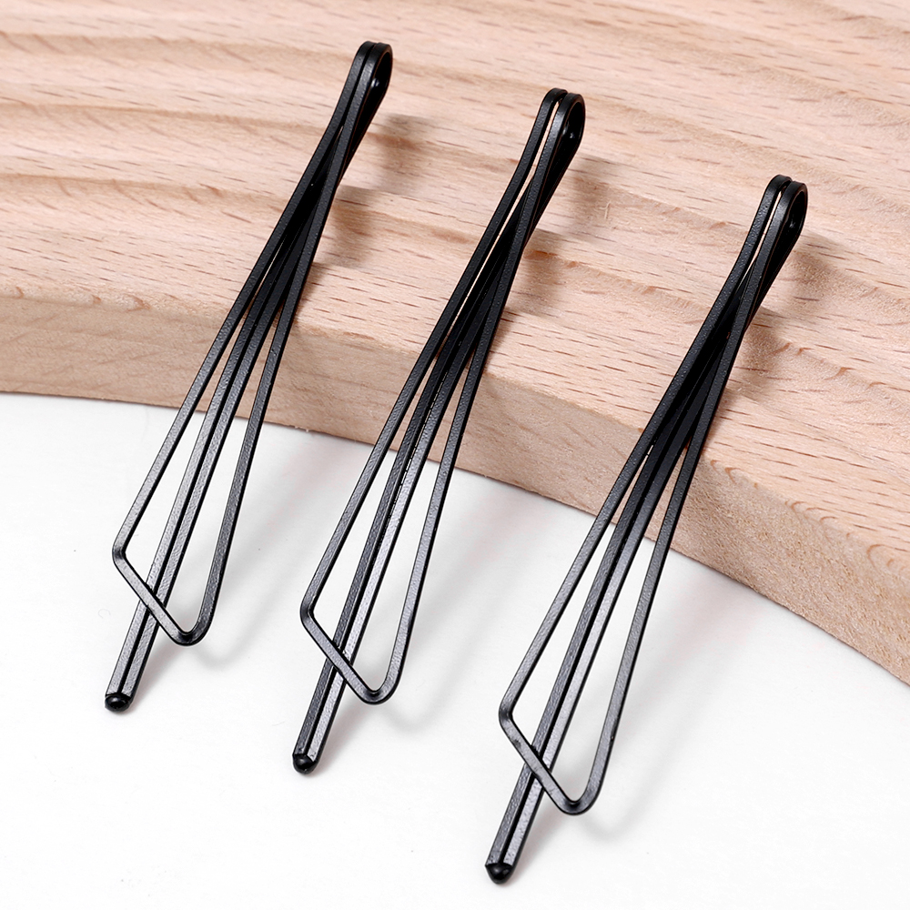 1/20 pçs feminino bb presilhas bobby pin metal preto grampos de cabelo snap bandana grampos de cabelo menina fix acessórios de estilo de cabelo: XXS / Lavanda