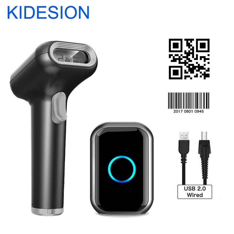 Hoge Snelheid 2D &amp; 1D BARCODE SCANNER QR code scanner Self-inductie scanner met stand