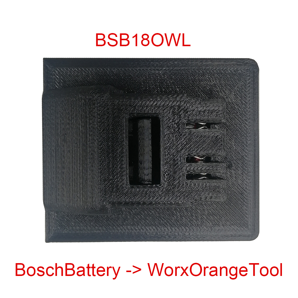 Adaptateur Bat618, convertisseur pour batterie Li-ion 18V, pour Makita, Milwaukee, pour outil Dewalt, Hitachi, Worx, BSB18MTL: BSB18OWL