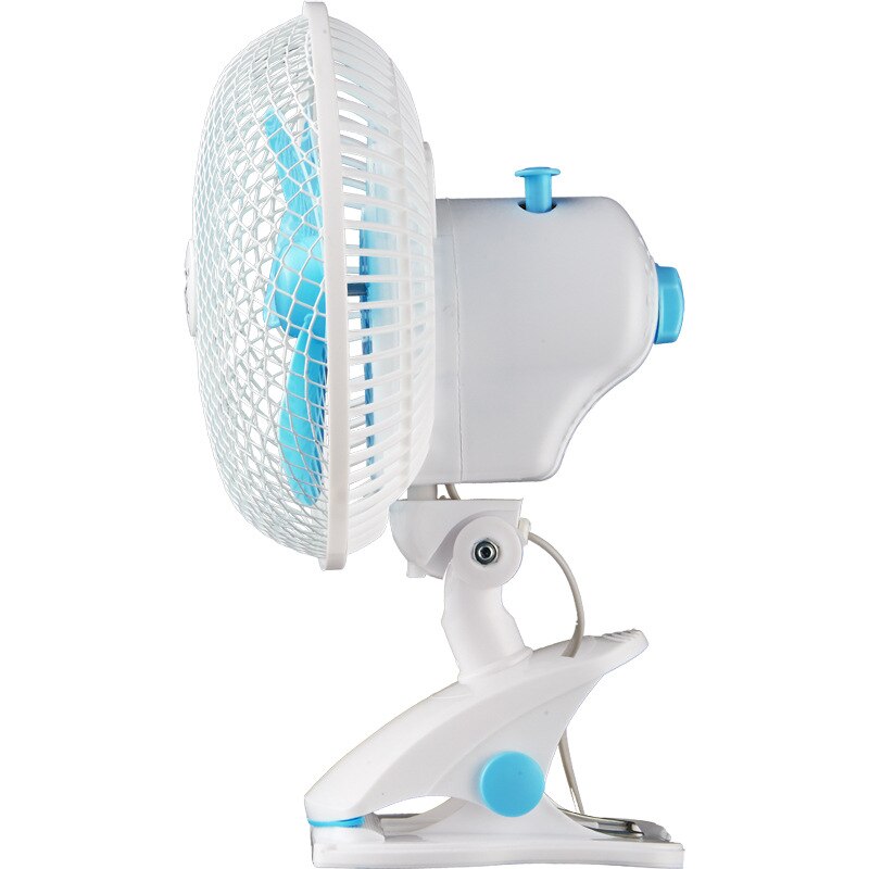 Ventilador eléctrico de 7 pulgadas, aparato de ventilación para mesita de noche, de pared, de escritorio, para estudiantes, mesa de dormitorio, aire acondicionado para el hogar y la Oficina