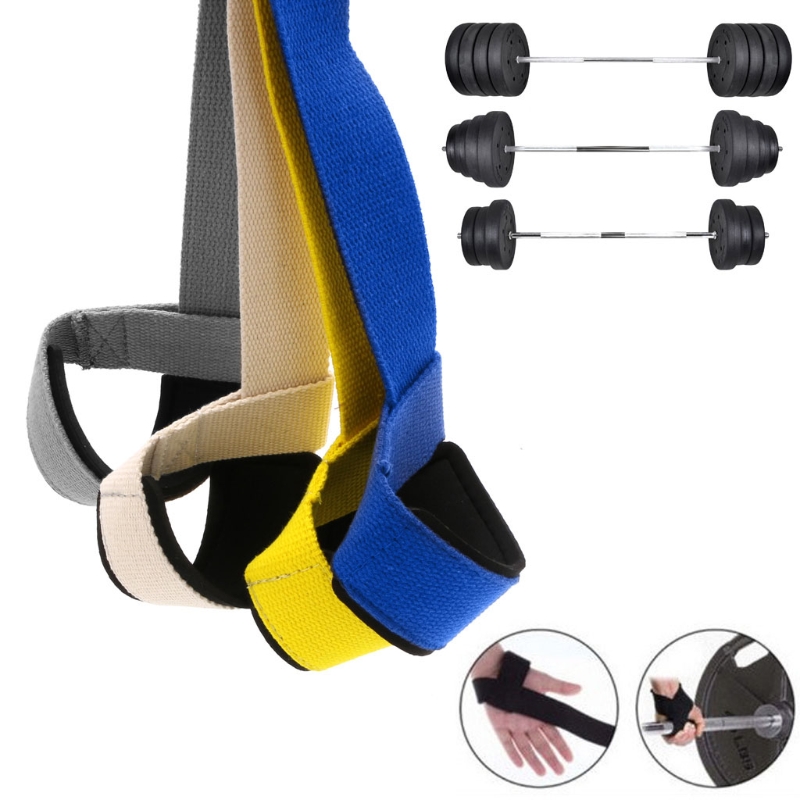 Pro ginásio treinamento de levantamento de peso powerlifting mão envolve suporte de alça de pulso novo.