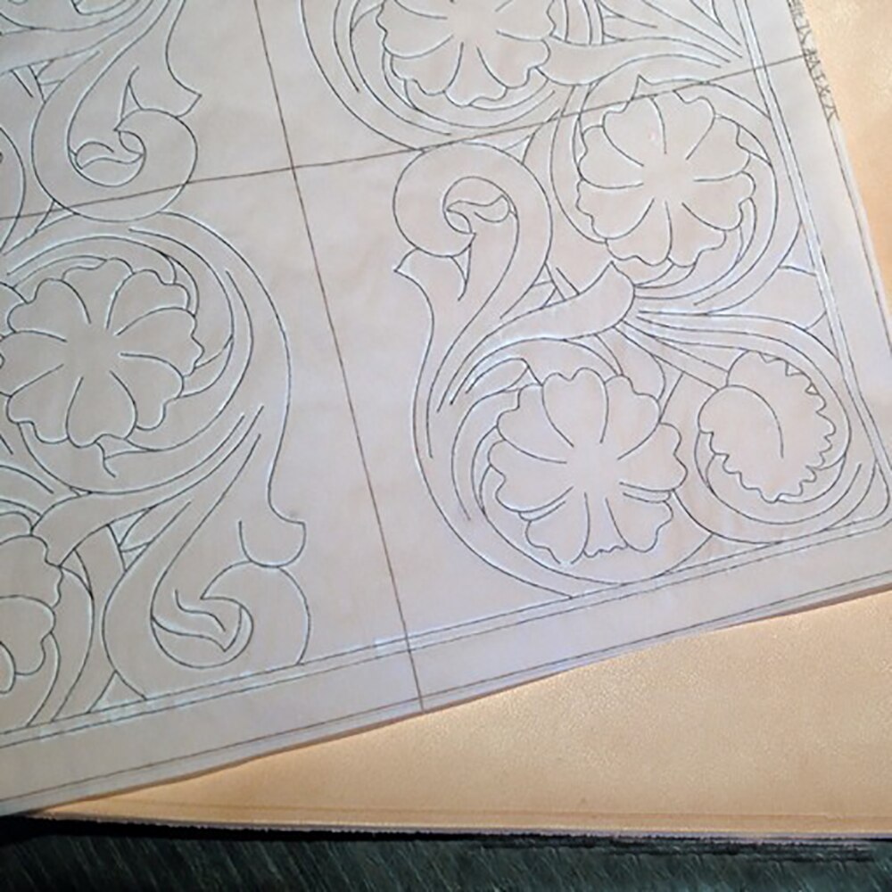 Leather Carving Drawing Copy Transfer Paper DIY Leather Handcraft Supplies Accessories