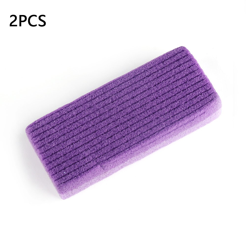 1/2/3pcs Pumice Stone Removal Dry Dead Skin Callu Corn Remove Scrub Pedicure Tool Exfoliating Foot Health Care Tool: 2Pcs