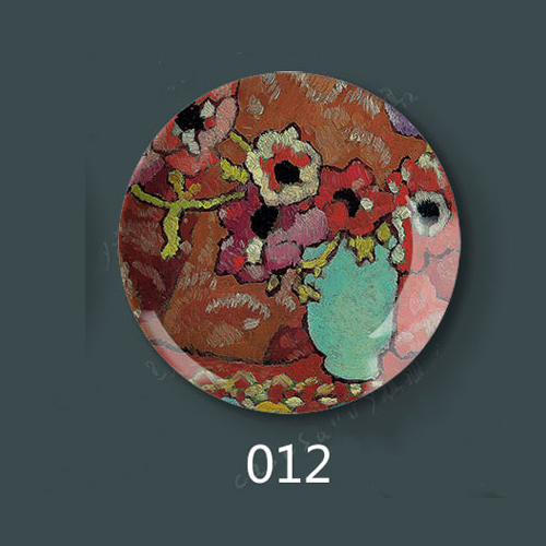Dekorplater 8 tommer louis valtat oljemaleri dekorative kunstplater hjem vegg hall hengende: 12