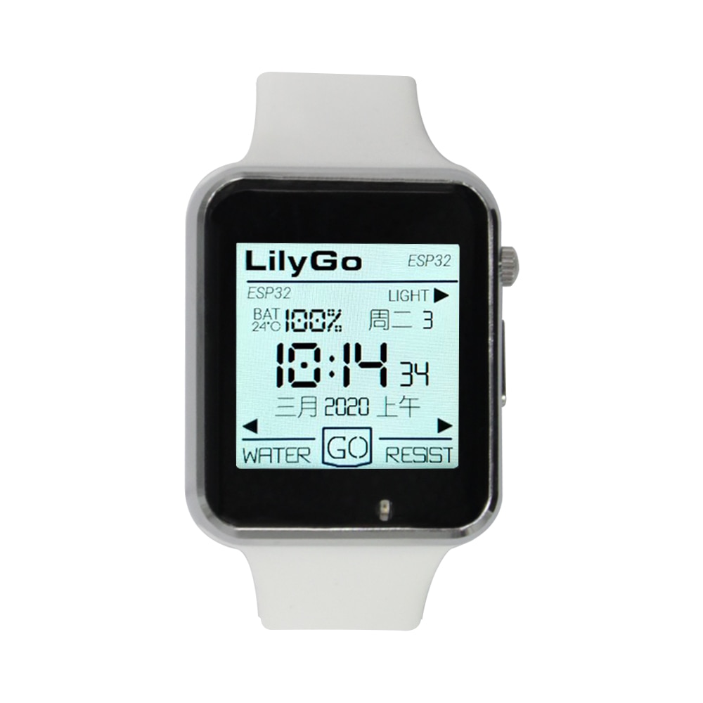 LILYGO T-WATCH V3 ESP32 Smartwatch - IPS Touchscreen, WiFi, Bluetooth, Microphone, Pedometer