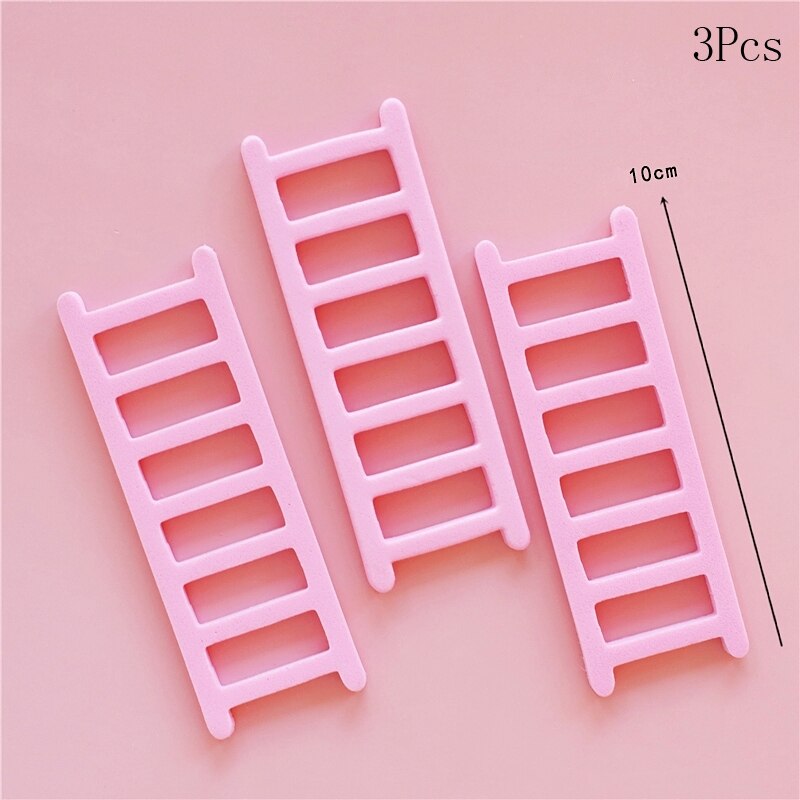 Farm Animal Cake Decoration Cows Sheep Pig Acrylic Ladder Happy Birthday Flags Cake Topper For Baby Shower Birthday Party Decor: 25 Pink