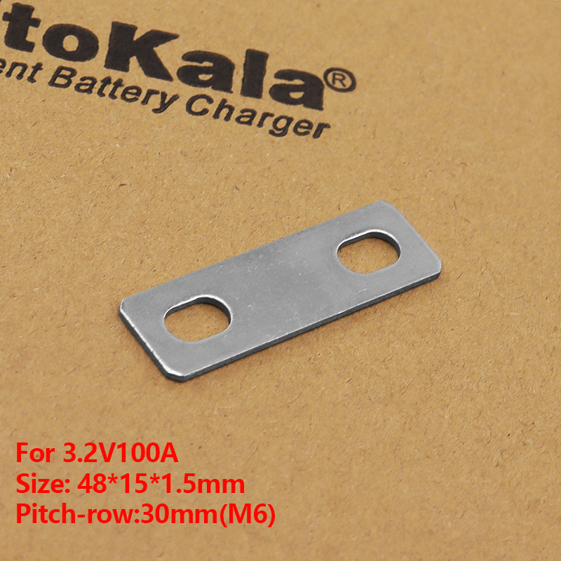 Kupfer-Sammelschienen-Anschluss für LiitoKala 3,2 V 100 Ah Lifepo4-Batteriebaugruppe für 36 V E-Bike und unterbrechungsfreie Stromversorgung 12 V