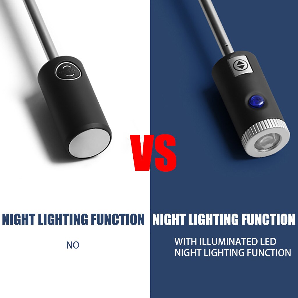 Automatic Reverse Umbrella For Car Portable Windproof Business Umbrella For Women and Men With Reflective Stripe Edge