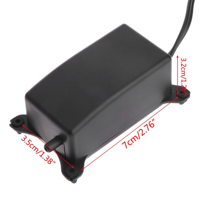 Ultra-Silent Pump Energy-Saving Aquarium Air Pump Anti-Slip Fish Tank Increasing Pump 2W AC 220V