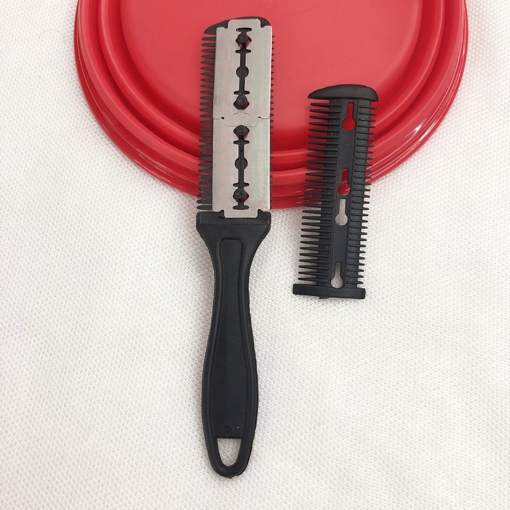 Razor Double Sides Hair Cutter Double-sided Cutte Comb Hair Clipper Barber Hair Shave Bangs Thin Hair Cutting Comb