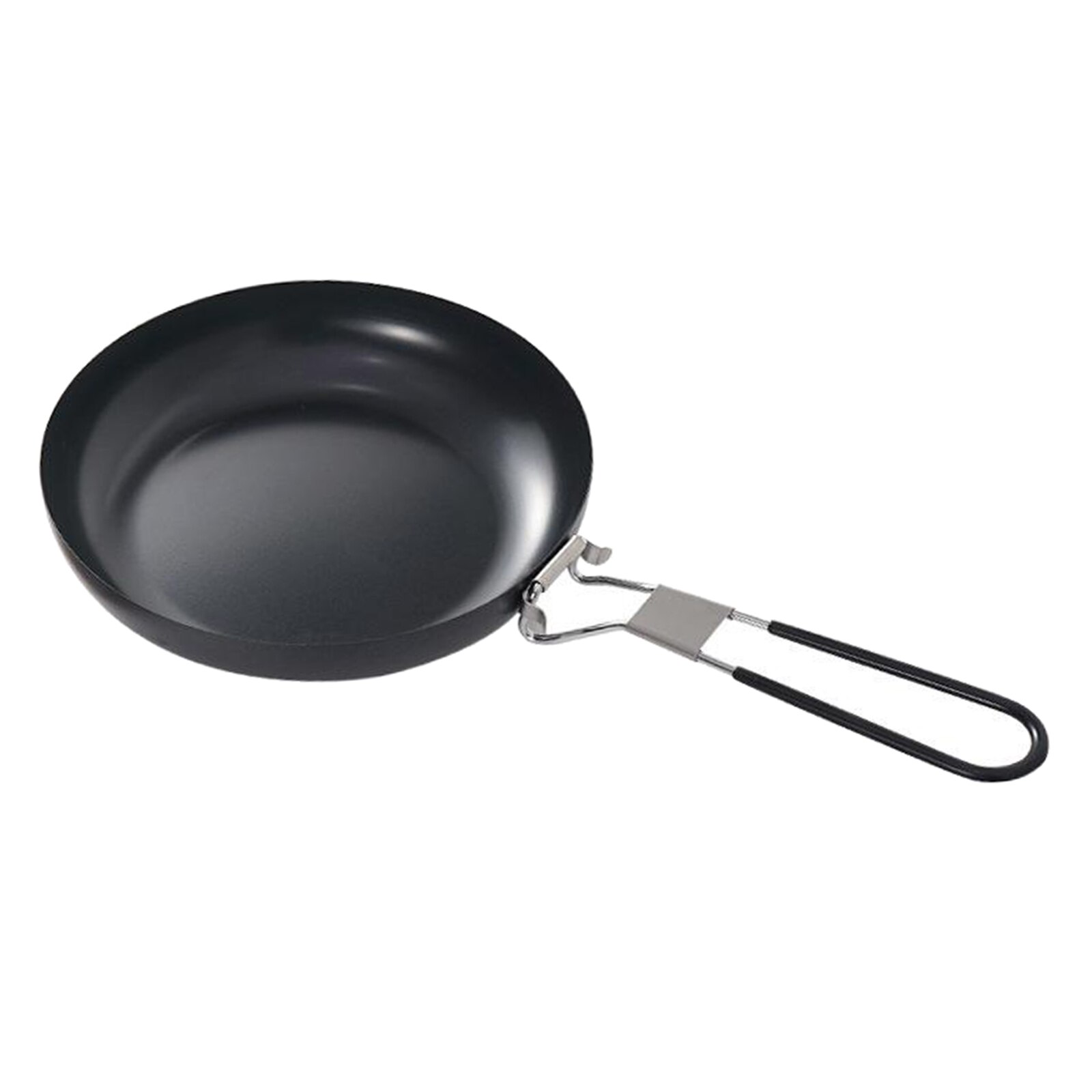 Camping Kookgerei Koekenpan Grillen Pan Vouwen Handvat Draagbare Kamp Pan Koken Apparatuur Voor Outdoor Wandelen Picknick Non-stick