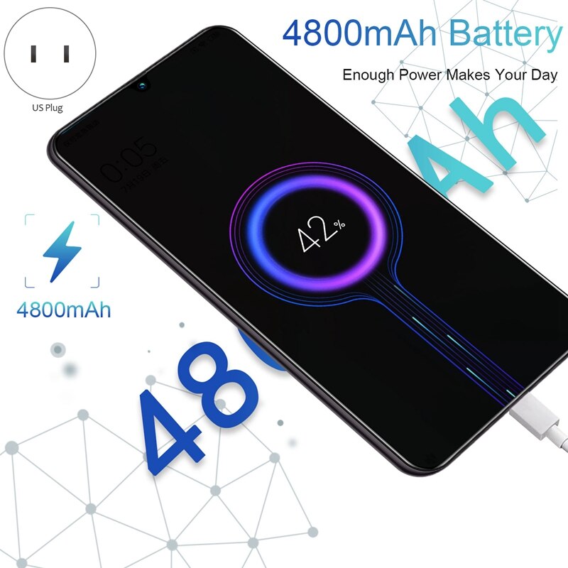 Astarry 6.26 Inch Cellphone Screen P48pro Smartphone 1GB RAM+8GB ROM Android Cell Phone Battery Capacity 2800Mah