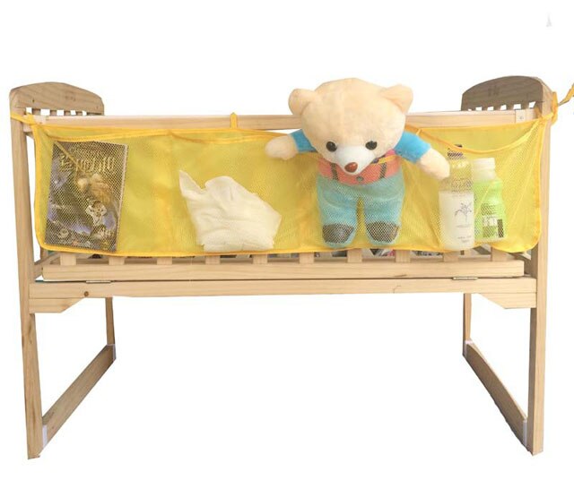 Barneseng seng hængende opbevaringspose vugge arrangør legetøj ble bleje lomme til vugge sengetøjssæt billig vugge sengetøj tilbehør