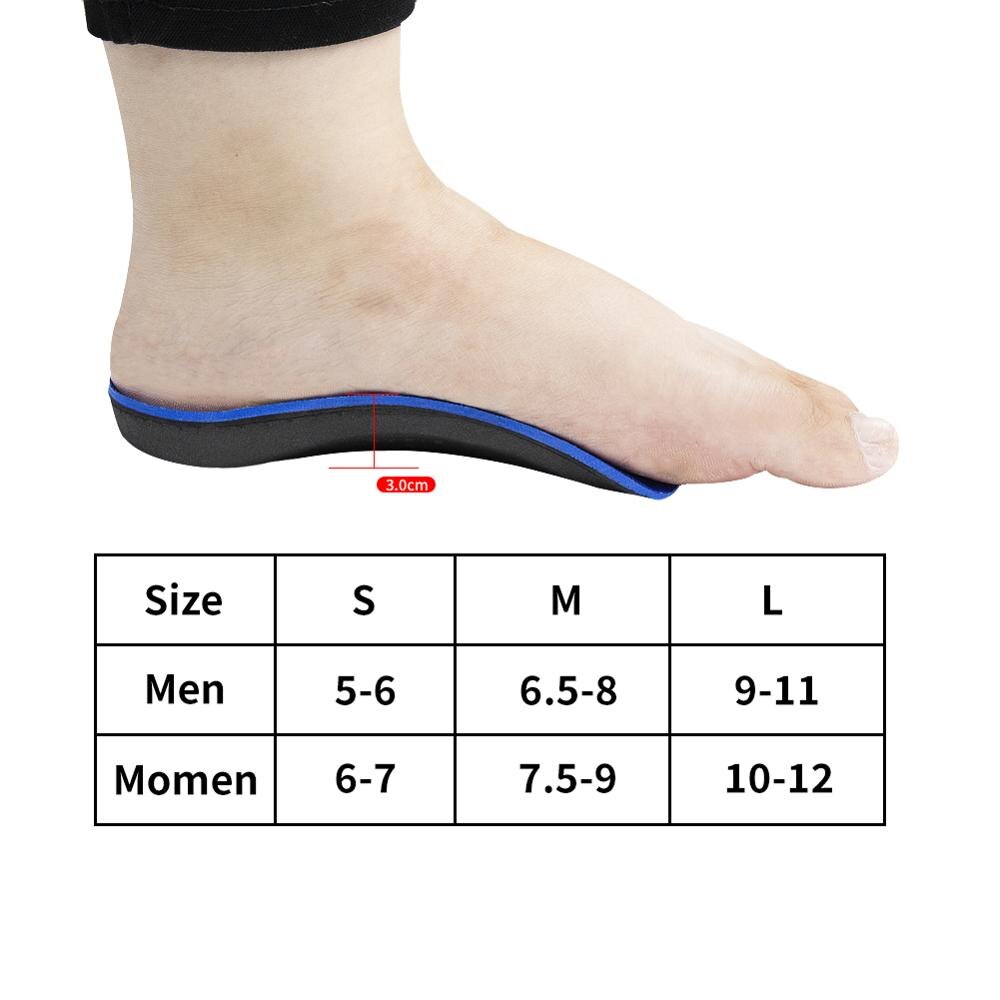 3ANGNI 3/4 Arch Support Orthotic Plantar Fasciitis Insoles Men Woman Inserts Orthopedic Shoes Insoles For Flat Feet Heel Pain
