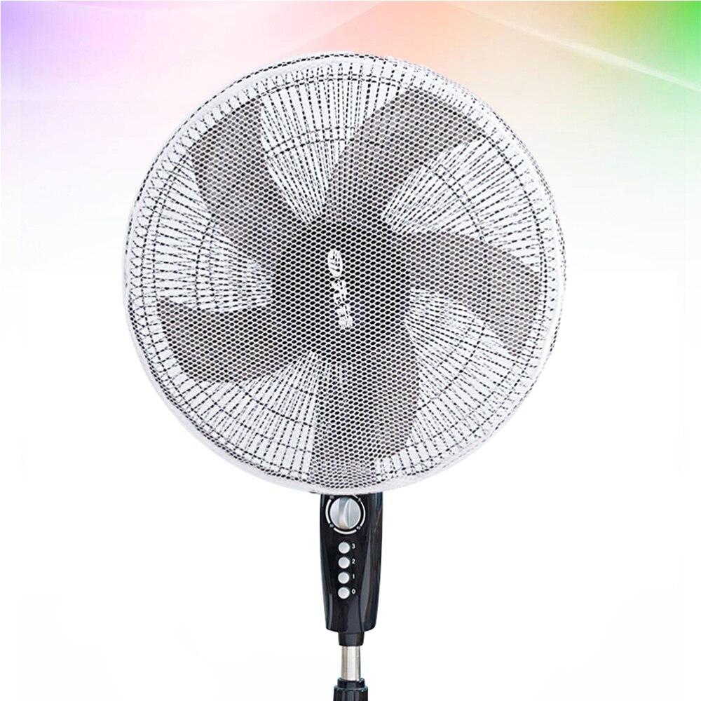 2 Pcs Familie Finger Protector Fan Cover Lichtgewicht Wasbare Stofdicht Zomer Fan Guard Cover
