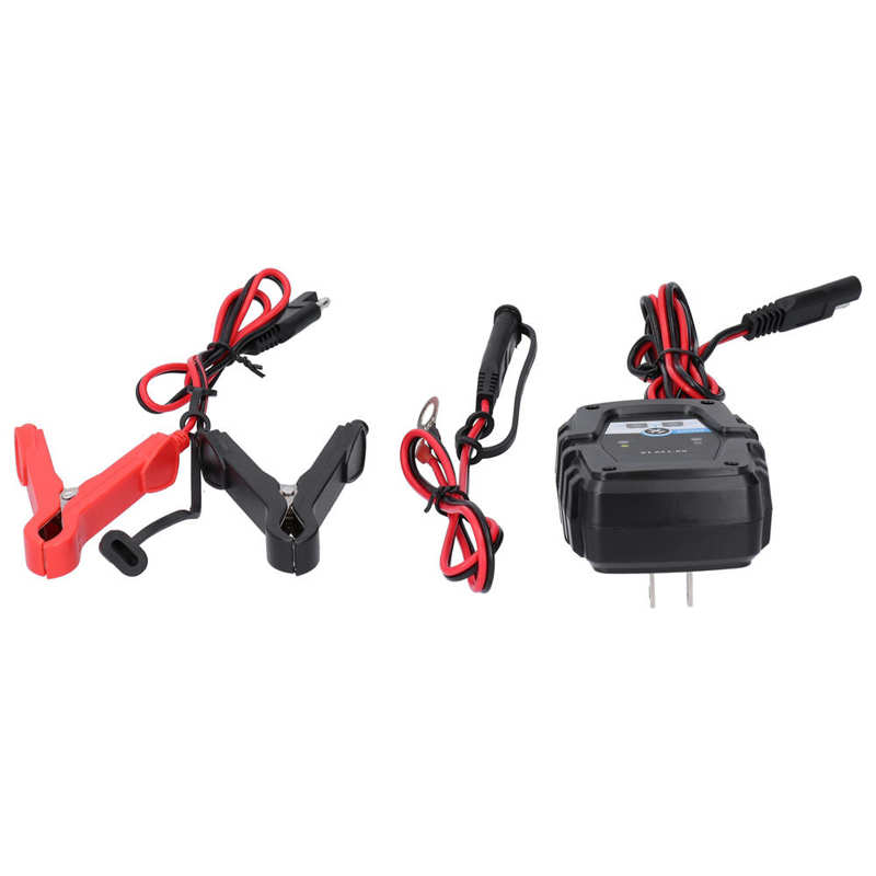 Starter Parts Battery Charger Maintainer 6V 12V 1A Intelligent Charging for Car Motorcycle US Plug 110-240V car