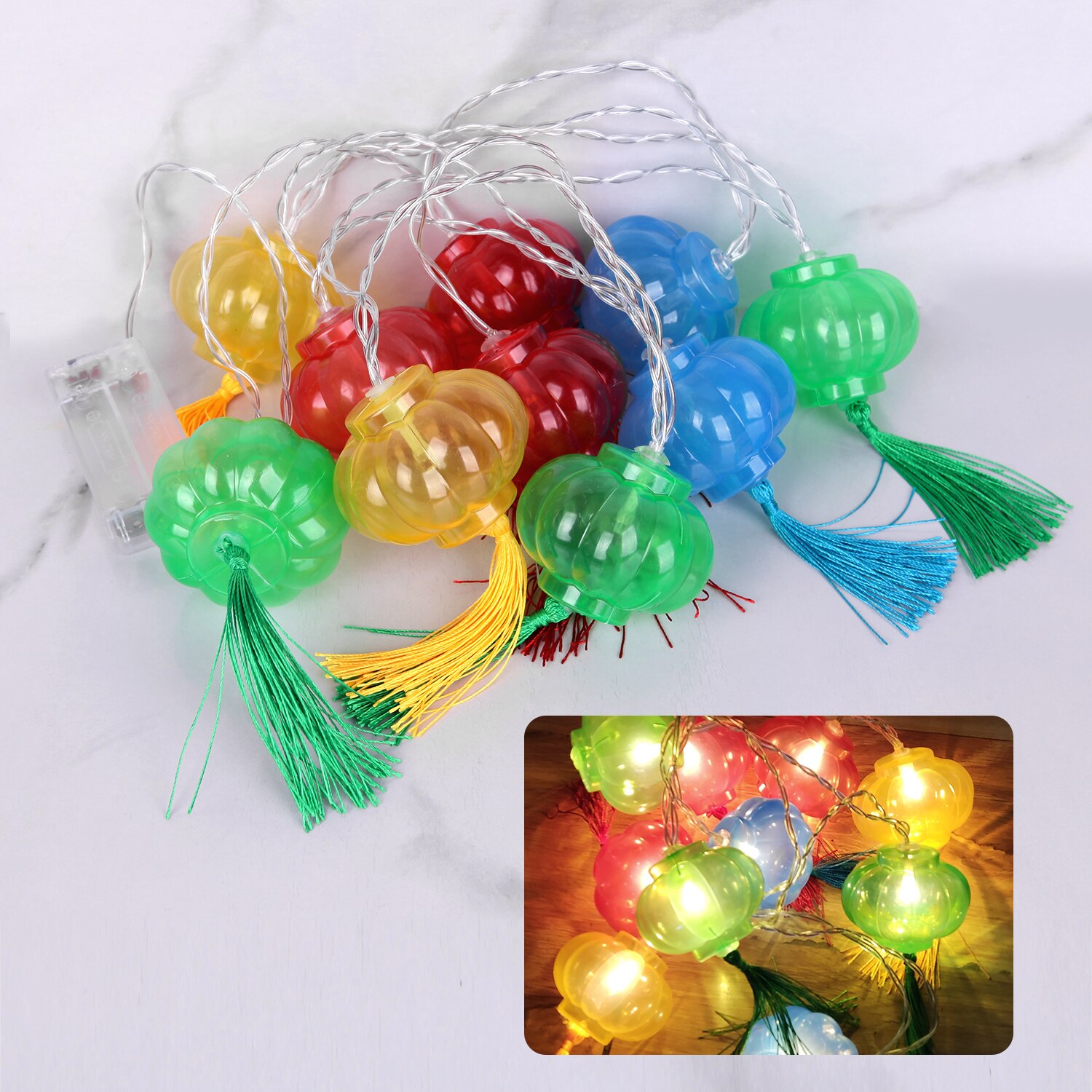 TMISHION Lampe à pince photo Photo Clip Light String Clip String Lamp