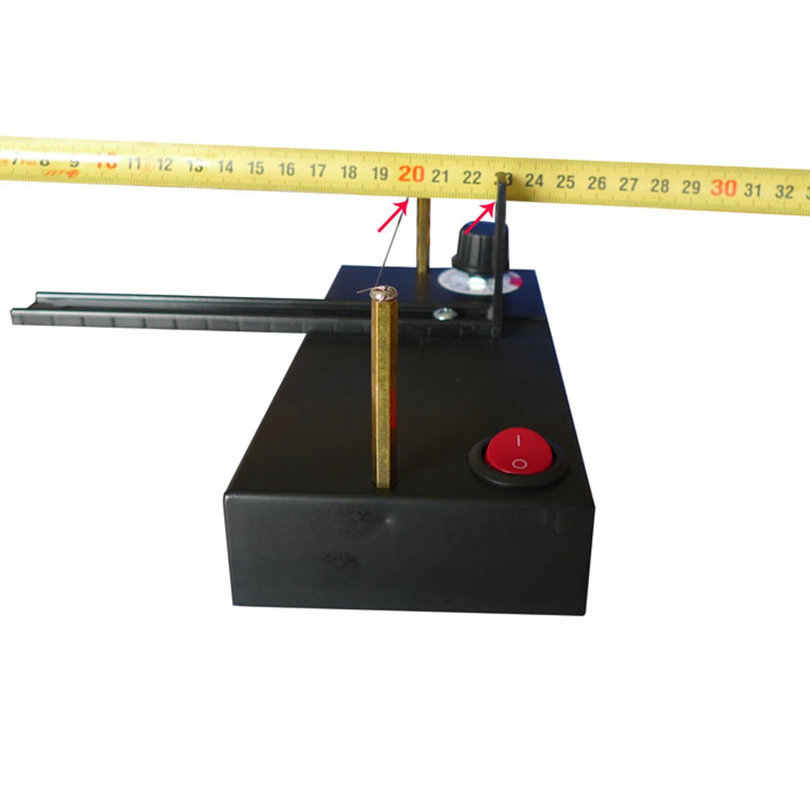 ABS AC 110-240V Small Ribbon Cutter Machine Mini DIY Rope Band Craft DIY Manual Cut Tool Black Home Use 60W