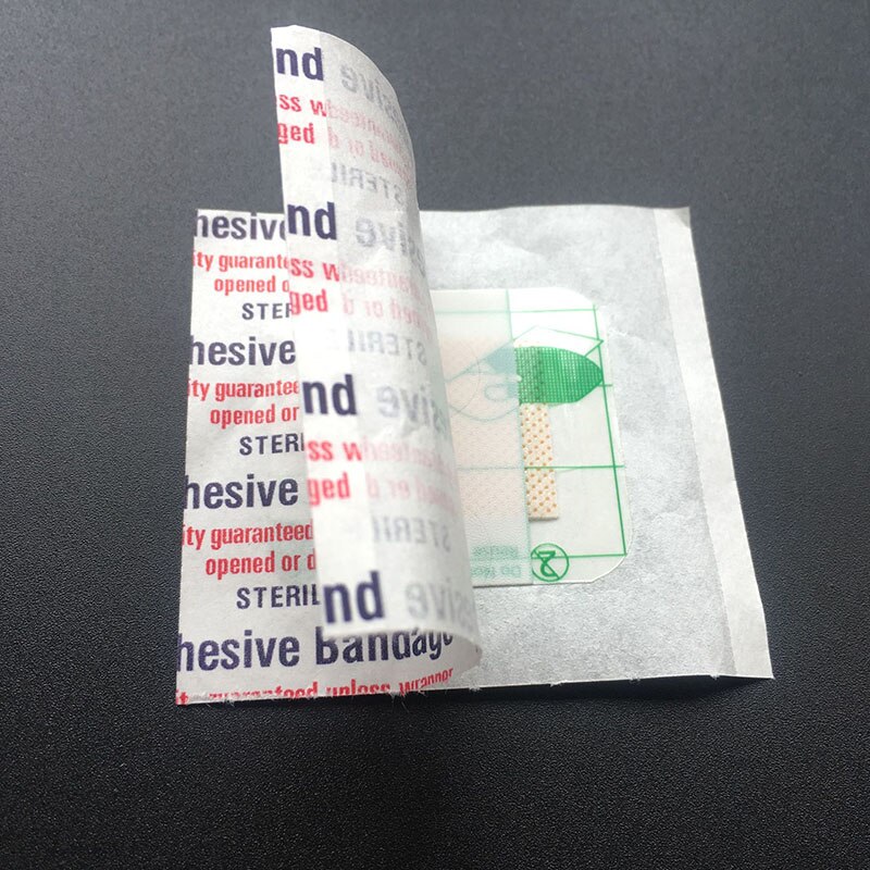 50 st genomskinliga pu fyrkantiga plåster vattentät hemostatiskt självhäftande bandage barn 38*38mm skyddsdekal
