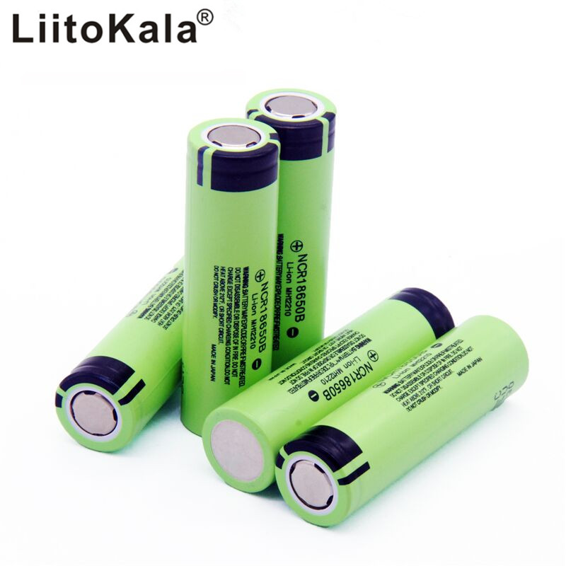 Liitokala NCR18650B 100% Original 3.7v 3400mah 18650 Rechargeable Lithium Battery For Flashlight Batteries