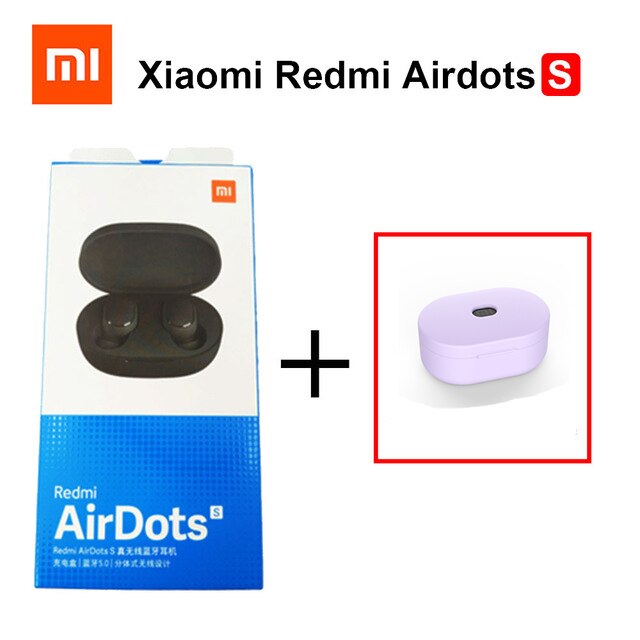 Xiaomi-auriculares inalámbricos Redmi Airdots S TWS, por Bluetooth 5,0, Auriculares deportivos para videojuegos con micrófono y reducción de ruido: Amarillo