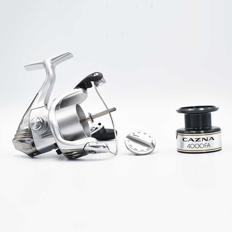 Mulinello da pesca Filatura SHIMANO CAZNA 2500FA/4000FA 3 + 1BB con bobina AR-C mulinello da pesca con Filatura rigido