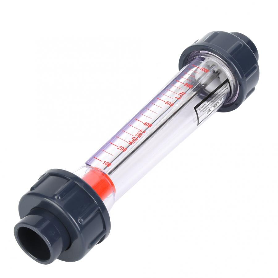 LZS-20D Flow Meter 100-1000LPH Plastic Tube High Accuracy Liquid Water Rotameter Flow Measuring Instruments Water Testing Meter