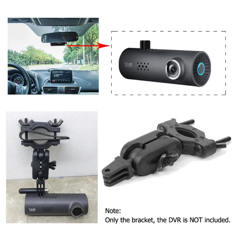 Vodool bil bakspejl montering dvr dashcam kamera holder til xiaomi 70 mai wifi smart dash cam videokamera videooptager beslag