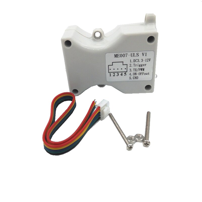 Ultrasonic Sensor, Long-distance, Small-angle Ranging, RS232 Analog Output, Switchable Intelligent Detection